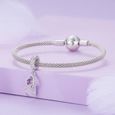 Soulmates Interlocking Heart Pendant Charm - Lullaboo